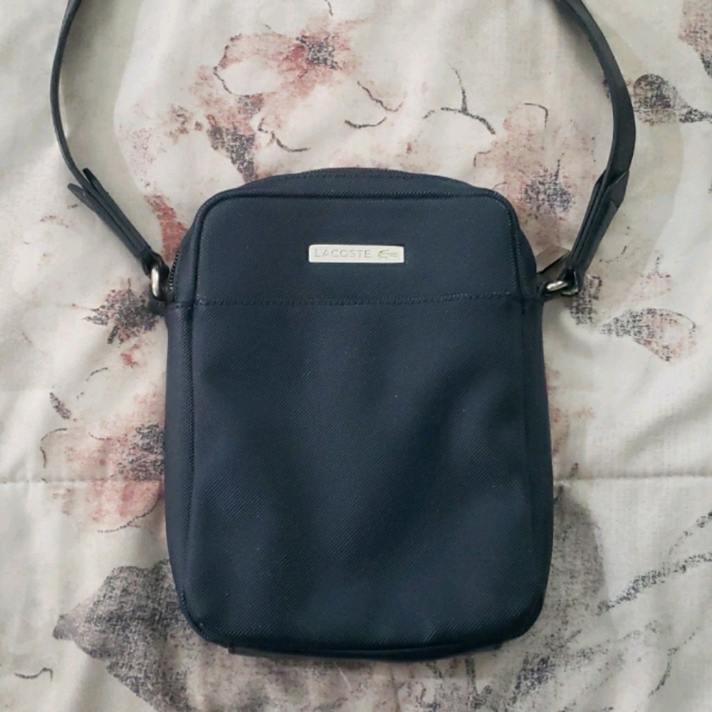 Lacoste Navy crossbody bag